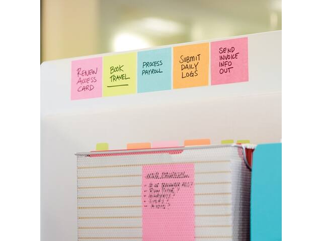 Memoblok Post-it 2030 76x76mm kubus ultra assorti
