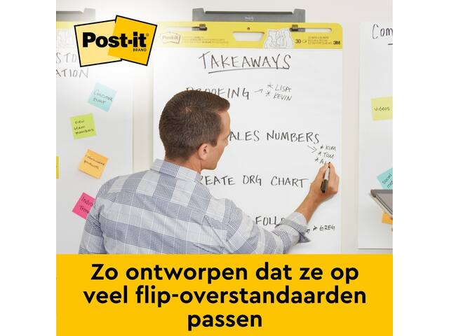 Meeting chart Post-it Super Sticky 563 50.8 cm wit