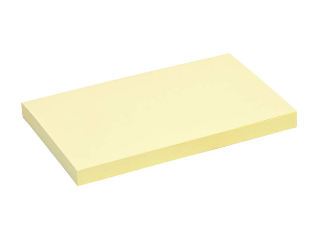 Memoblok Quantore 76x127mm geel