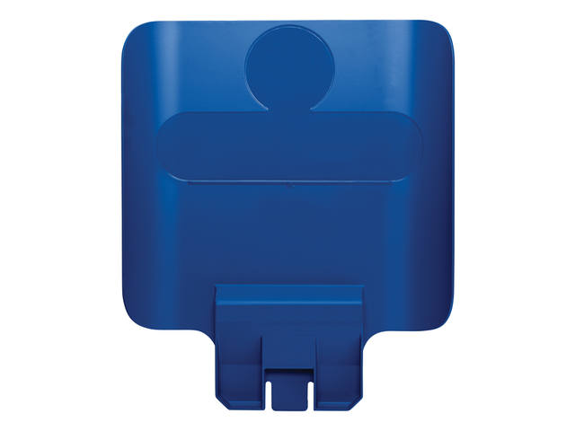Paneel Rubbermaid Slim Jim RS voor label blauw