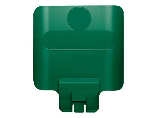 Paneel Rubbermaid Slim Jim RS voor label groen
