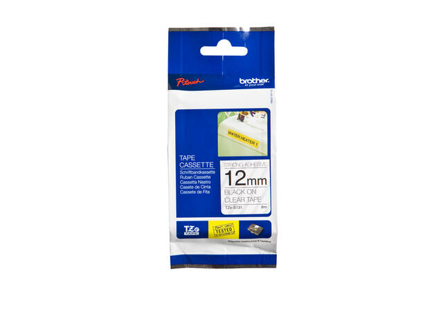 Labeltape Brother Ptouch TZeS231 12mm wit