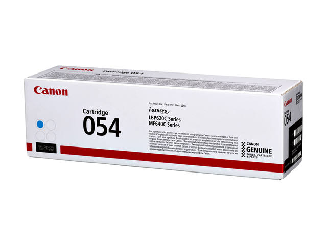 Tonercartridge Canon 054 blauw