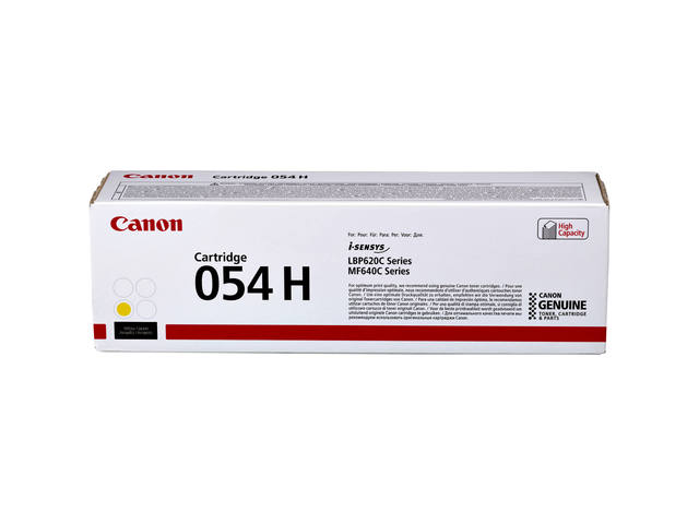 Tonercartridge Canon 054H geel