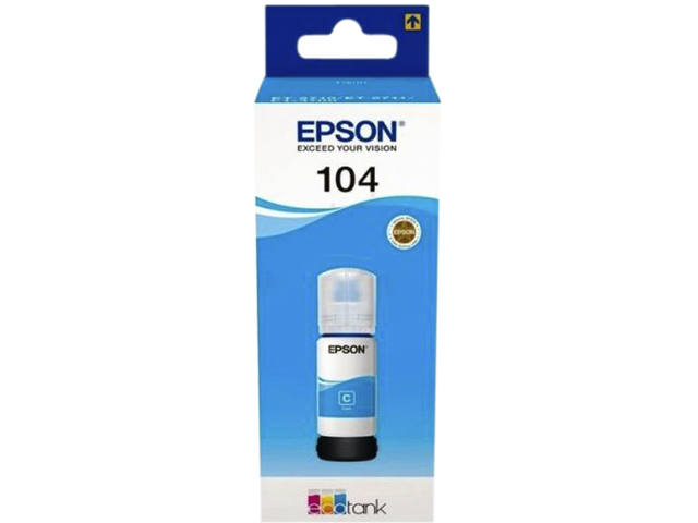 Navulinkt Epson 104 T00P240 blauw
