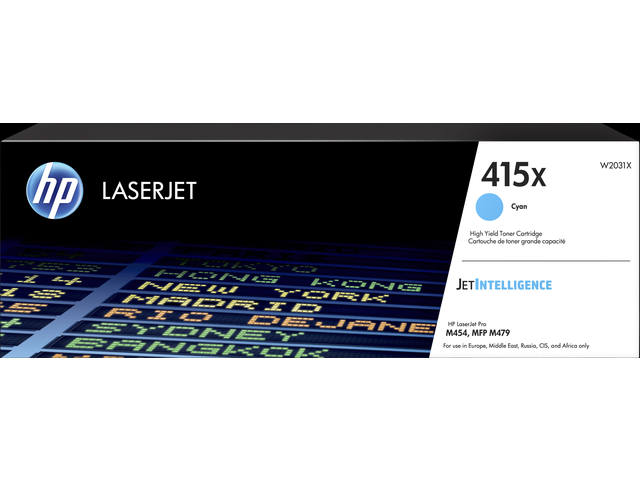 Tonercartridge HP W2031X 415X blauw