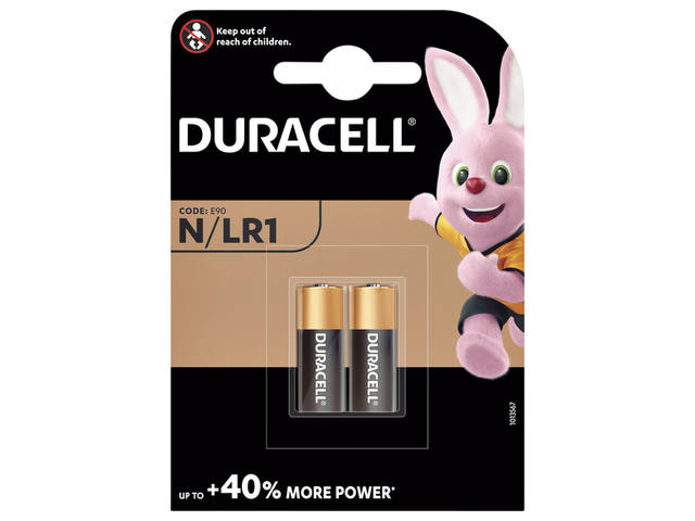 Batterij Duracell N alkaline