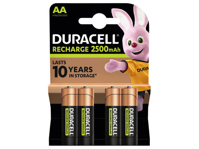 Batterij oplaadbaar Duracell AA Ultra rcr 2500mAh