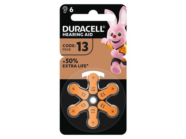 Batterij Duracell DA13 hearing aid