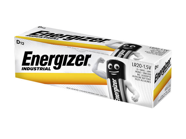 Batterij Energizer Industrial D alkaline