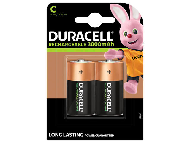 Batterij oplaadbaar Duracell C hr14