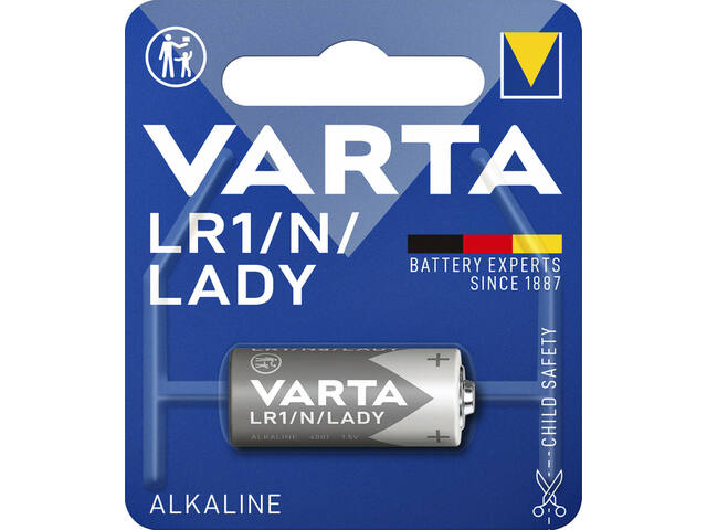 Batterij VARTA 1x LR1 N Lady alkaline