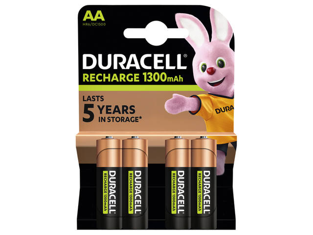 Batterij oplb Durable AA Plus rcr 1300mAh