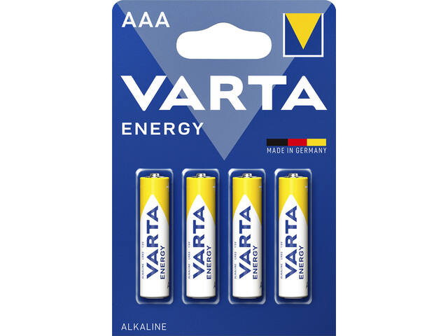 Batterij VARTA Energy 4x AAA