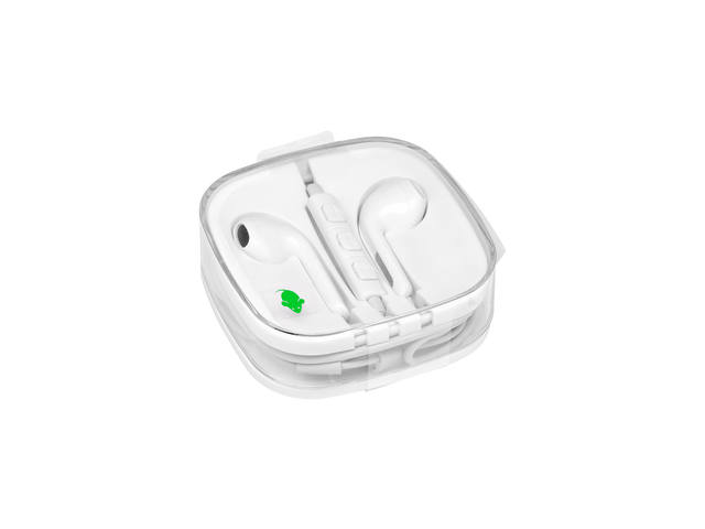 Oortelefoon Green Mouse met 3.5mm jack aansluiting