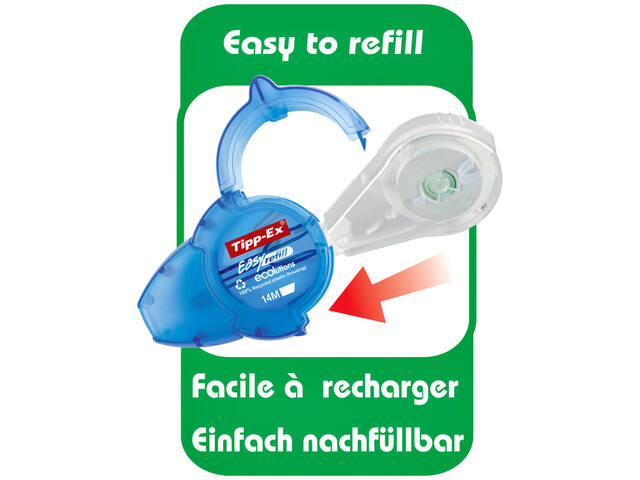 Correctietape Tipp-Ex easy refill ecolutions 5mm