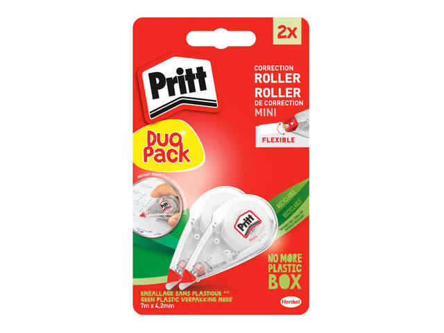Correctietape Pritt Mini Flex 4.2mmx7m 2st