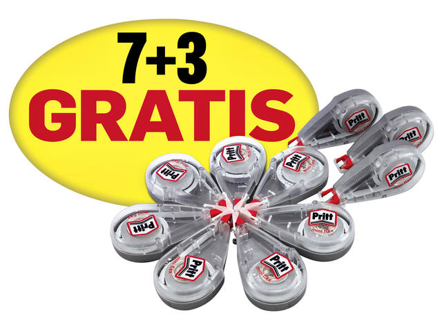 Correctietape Pritt Mini Flex 4.2mmx7m promo