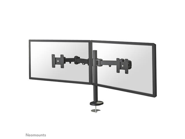 Monitorarm Neomounts D960DG doorvoerklem zwart