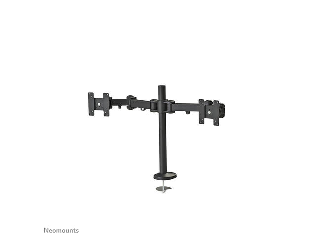 Monitorarm Neomounts D960DG doorvoerklem zwart