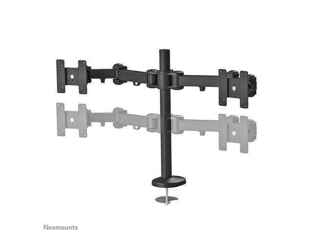 Monitorarm Neomounts D960DG doorvoerklem zwart