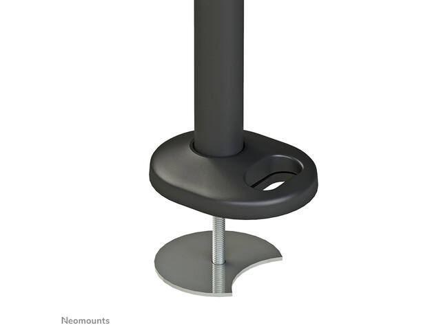 Monitorarm Neomounts D960DG doorvoerklem zwart
