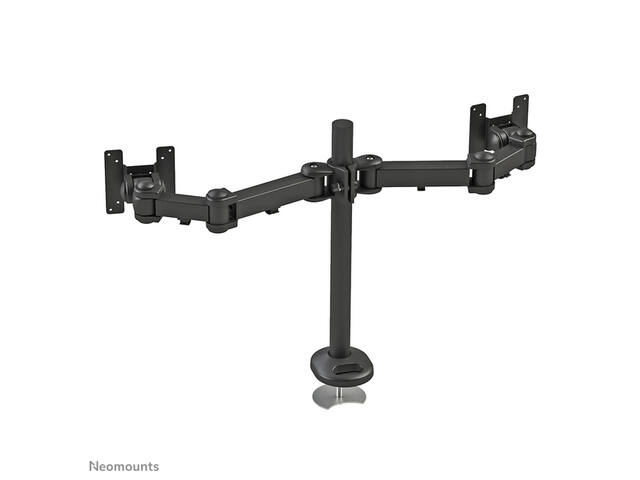 Monitorarm Neomounts D960DG doorvoerklem zwart