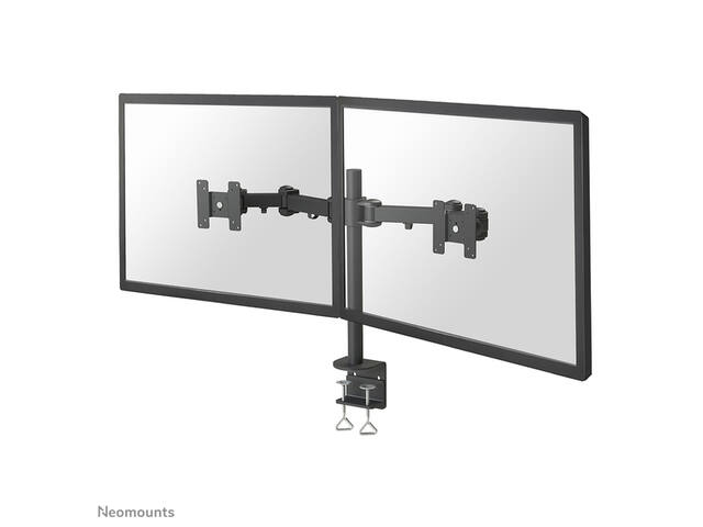 Monitorarm Neomounts D960D 2x 10 27 inch klem zw
