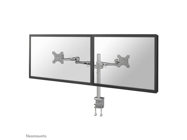 Monitorarm Neomounts D935D 2x 10 27 inch klem zi