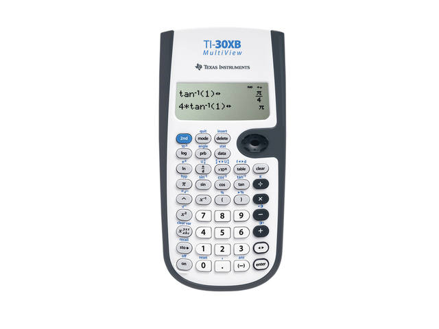 Rekenmachine Texas TI-30XB multiview