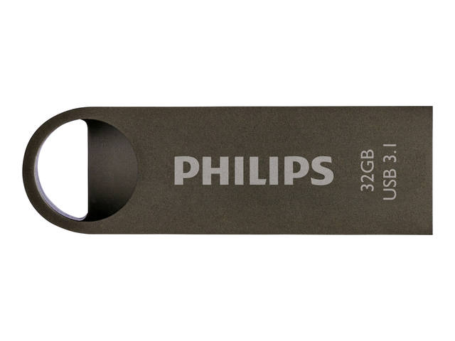 USB stick 3.1 Philips Moon USB-A 32GB grijs