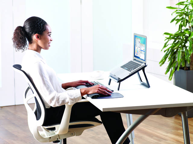 Laptopstandaard Fellowes I Spire Quick Lift zwart