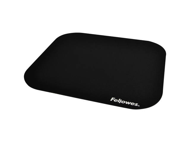 Muismat Fellowes standaard 220x228x4mm zwart