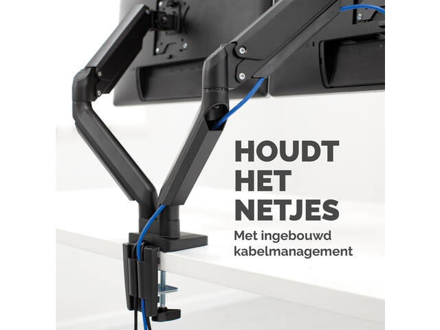 Monitorarm Fellowes Platinum Series dubbel hor