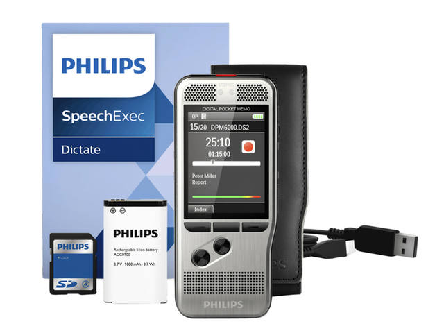 Dicteerapparaat Philips PocketMemo DPM6000