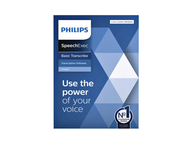Licentie Philips LFH4622 SpeechExec Basic Transcr