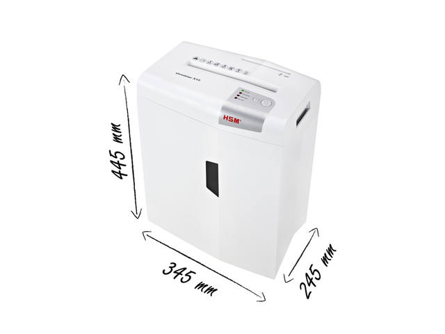 Papiervernietiger HSM shredstar X10 4.5x30mm CD