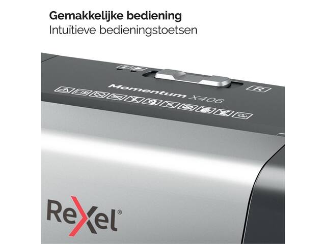 Papiervernietiger Rexel Momentum X406 4x28mm