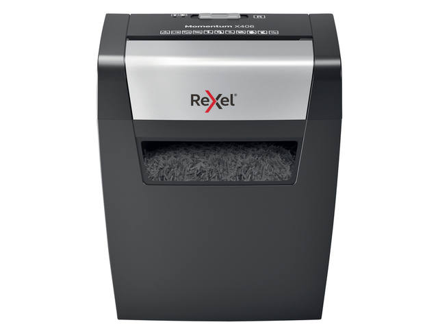 Papiervernietiger Rexel Momentum X406 4x28mm