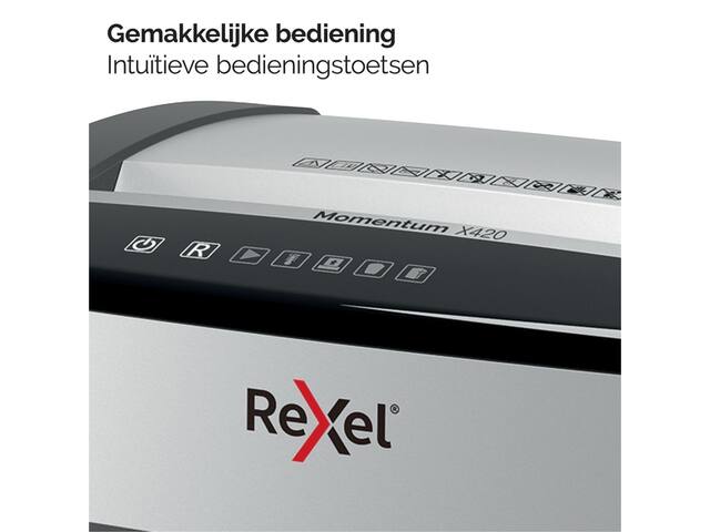 Papiervernietiger Rexel Momentum X420 4x40mm