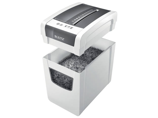 Papiervernietiger Leitz IQ Slim Home Office 4x28mm