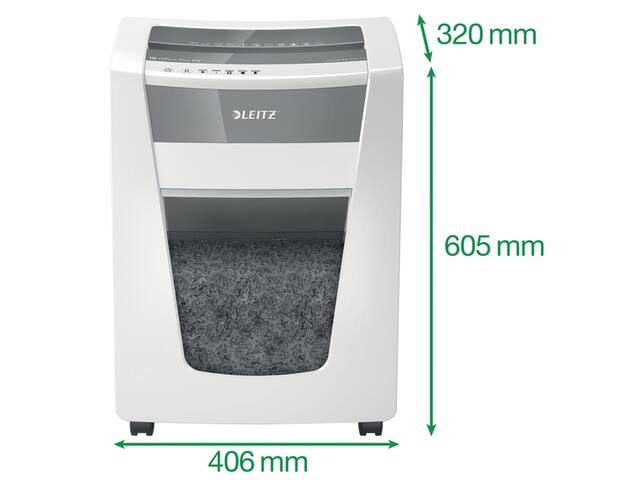 Papiervernietiger Leitz IQ Office Pro 2x15mm