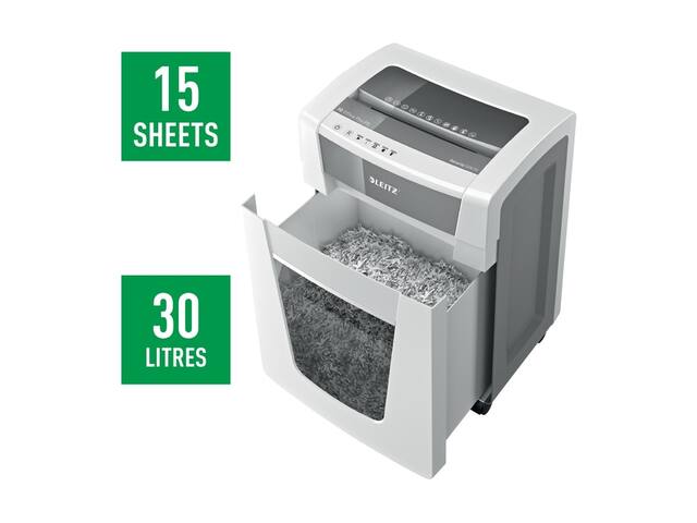 Papiervernietiger Leitz IQ Office Pro 2x15mm