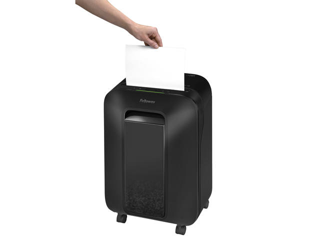 Papiervernietiger Fellowes LX201 2x12mm zwart