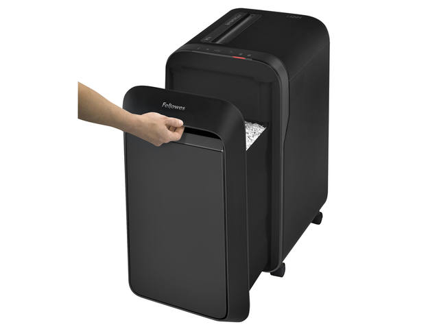 Papiervernietiger Fellowes LX221 2x12mm zwart