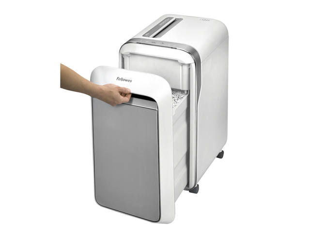 Papiervernietiger Fellowes LX221 2x12mm wit