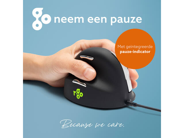 Ergonomisch muis R-Go HE Break Draad Links M