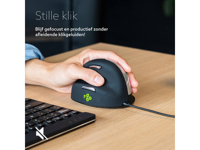 Ergonomisch muis R-Go HE Break Draad Links M