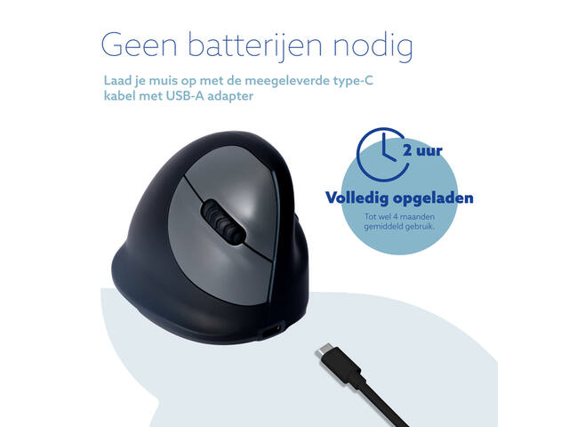 Ergonomisch muis R-Go HE Break Wireless Rechts L