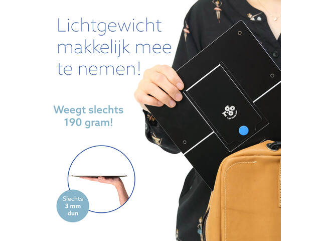 Laptopstandaard R-Go Riser Flexible